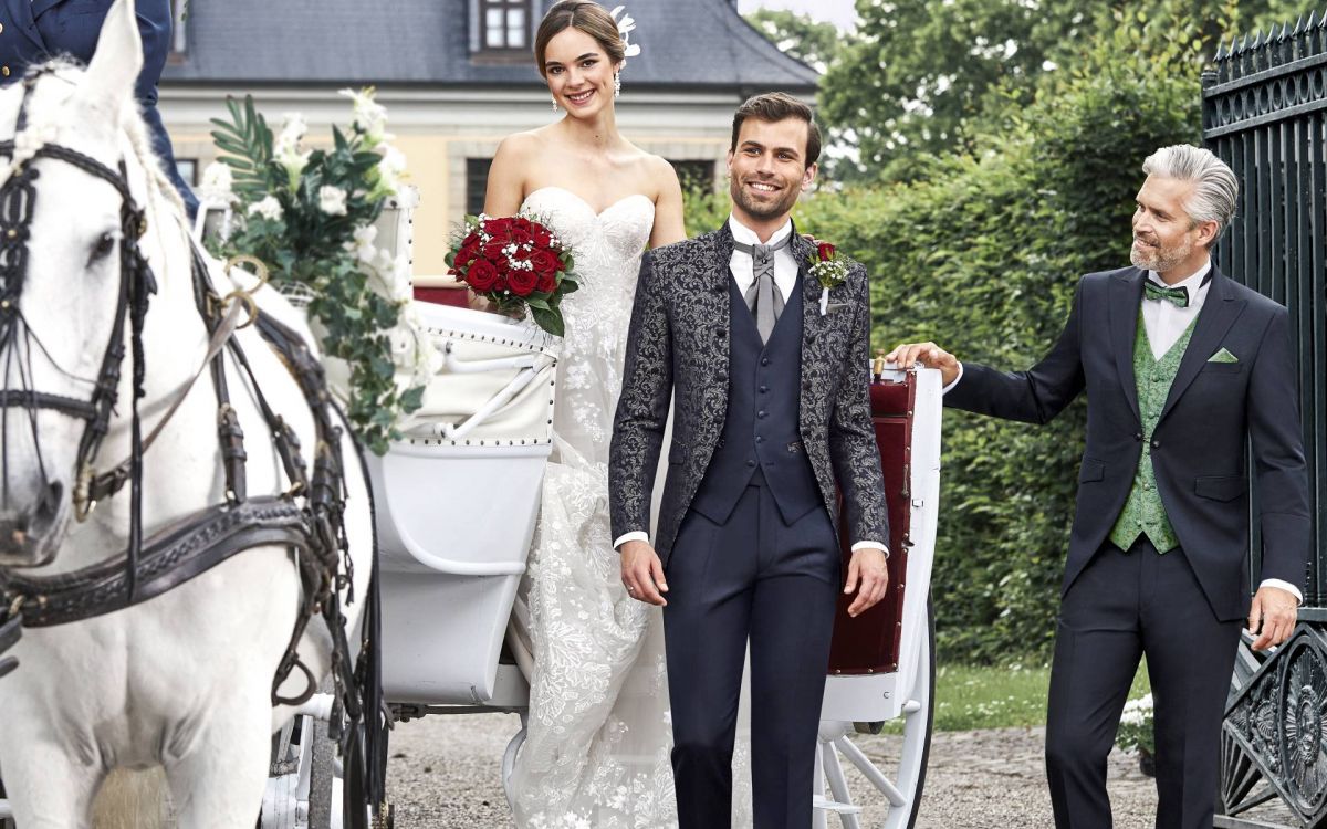 Brautmode, Herrenmode sowie Abendgarderobe