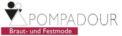 Pompadour Braut- und Festmode